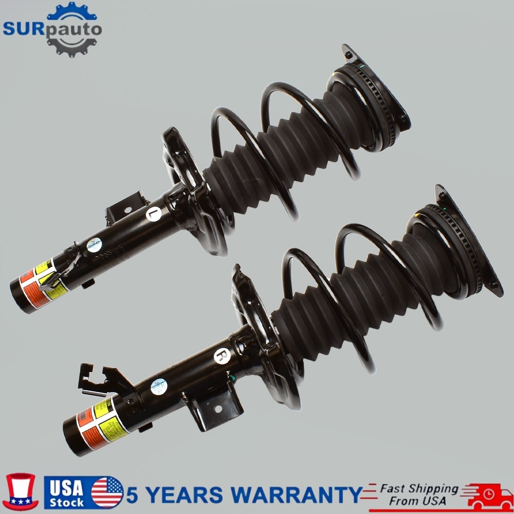 Front Left Right Complete Struts & Coil Springs Assy For Nissan Sentra 2020-2024