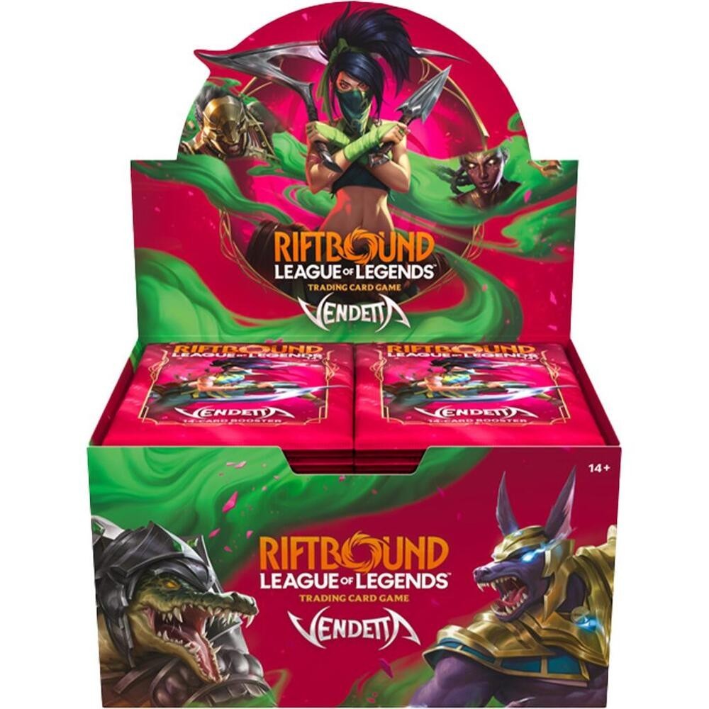 Riftbound League of Legends TCG: Vendetta Booster Display Riftbound League of Legends TCG: Vendetta Booster Display