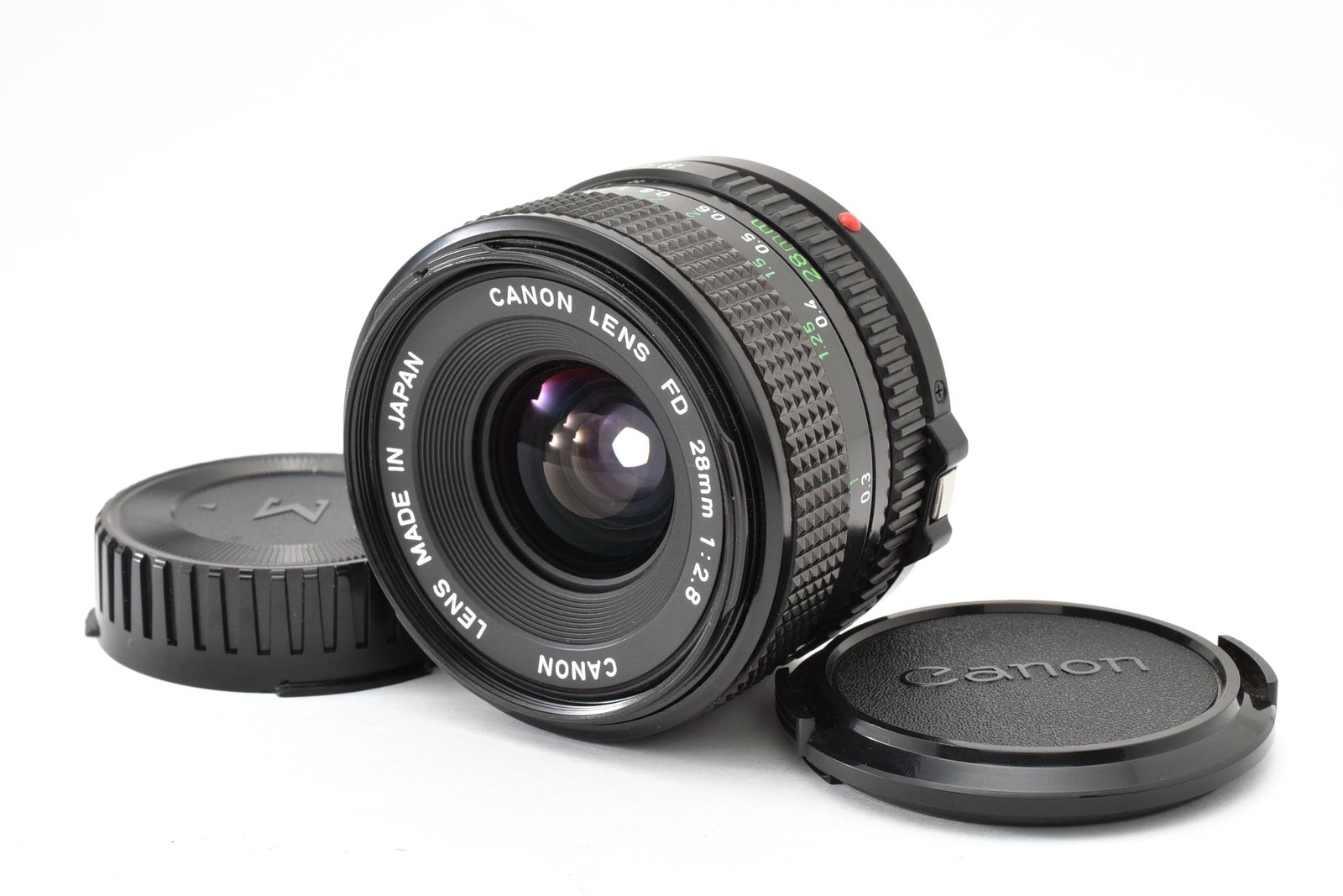 [MINT] Canon New FD 28mm F2.8 MF Lens w/ Cap NFD from Japan