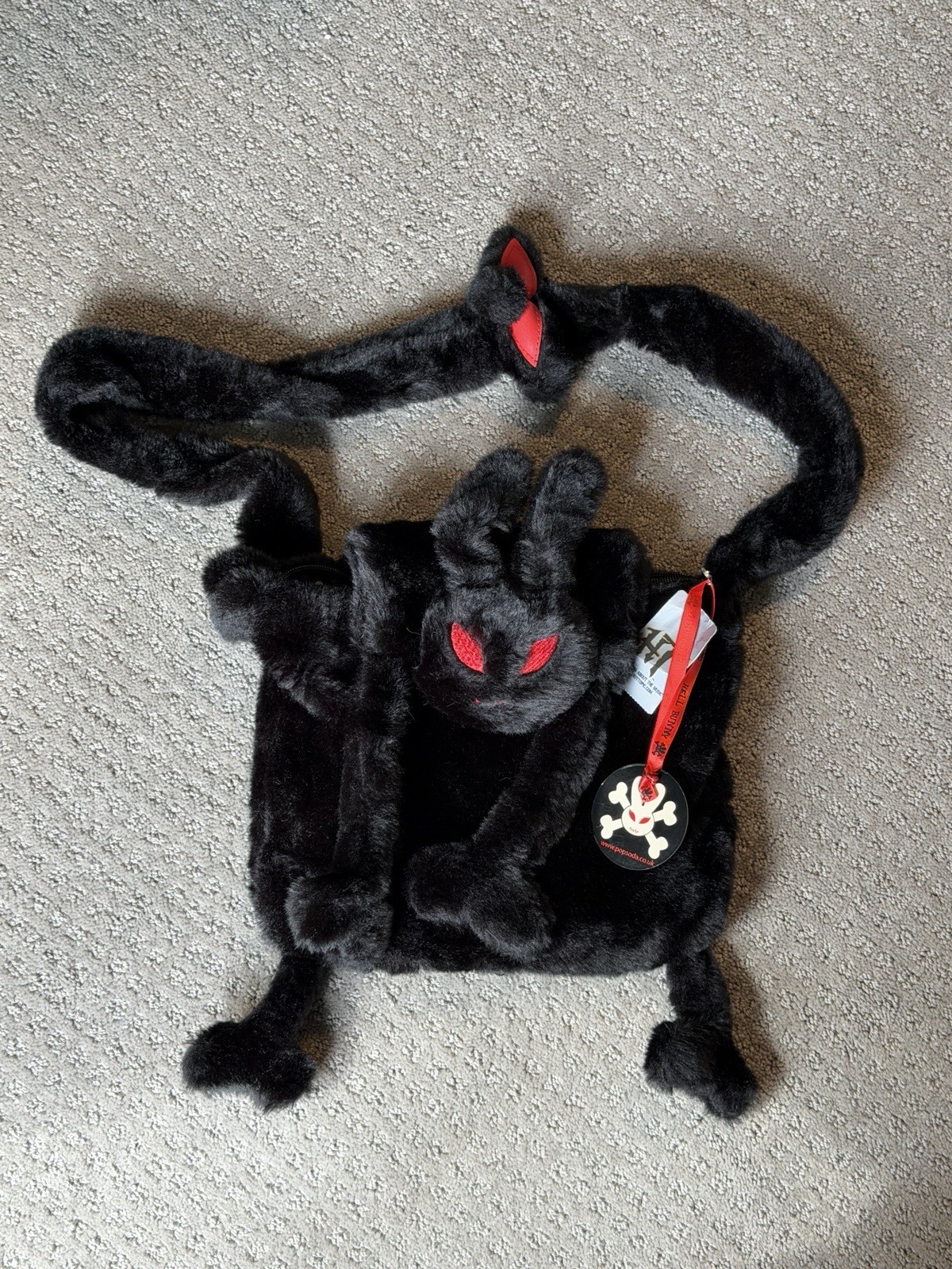 Hell Bunny Vintage Hot Topic Purse Monster 90s Early 2000s NWT