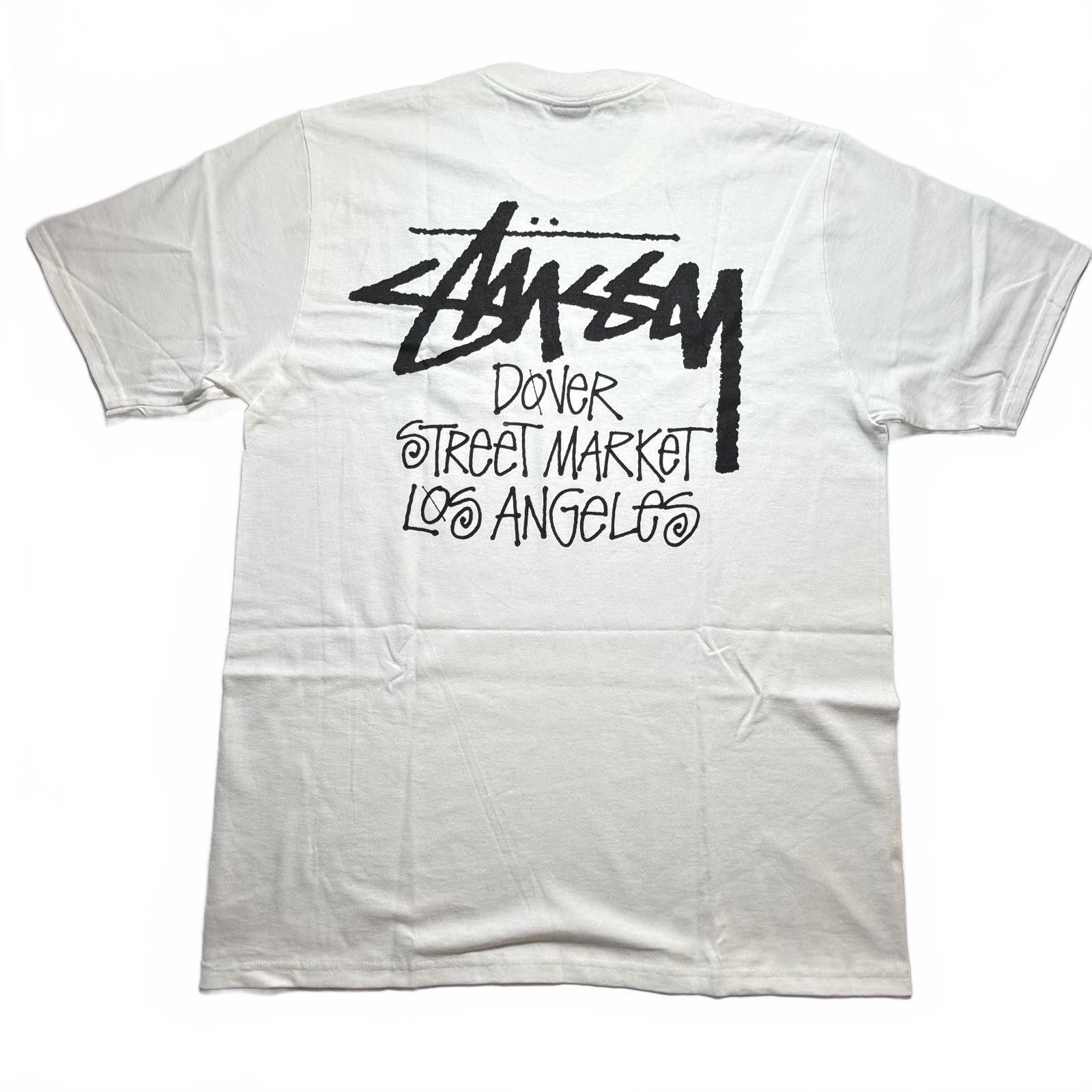 Stussy x Dover Street Market Los Angeles Tee White M NWT