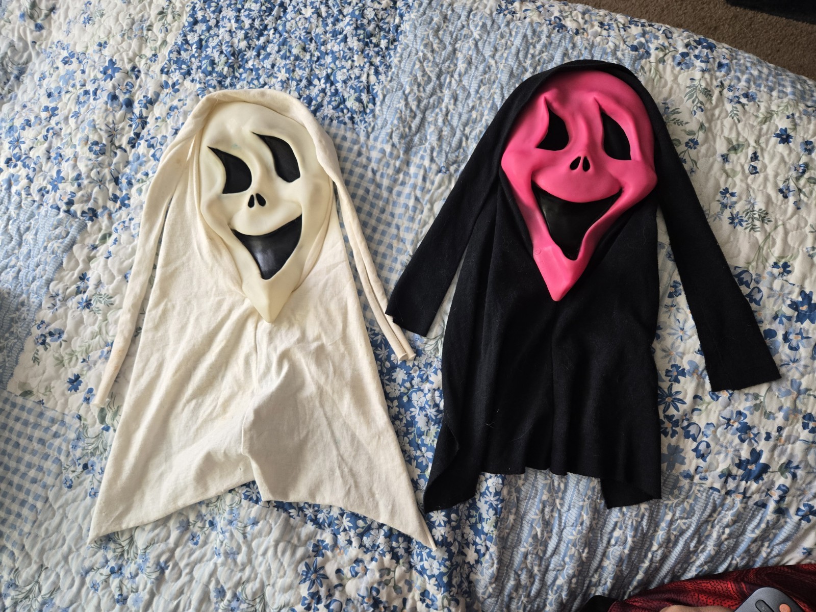 2 Vintage Fun World Div Happy Ghostface Masks 2 Vintage Fun World Div Happy Ghostface Masks