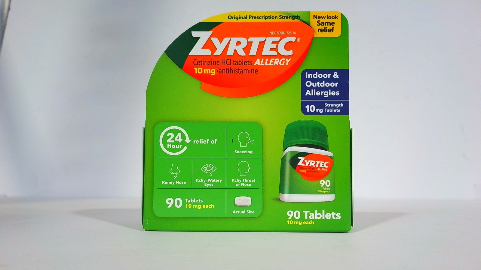 Zyrtec 10 mg 24 Hour Allergy Relief Tablets 90ct 01/27