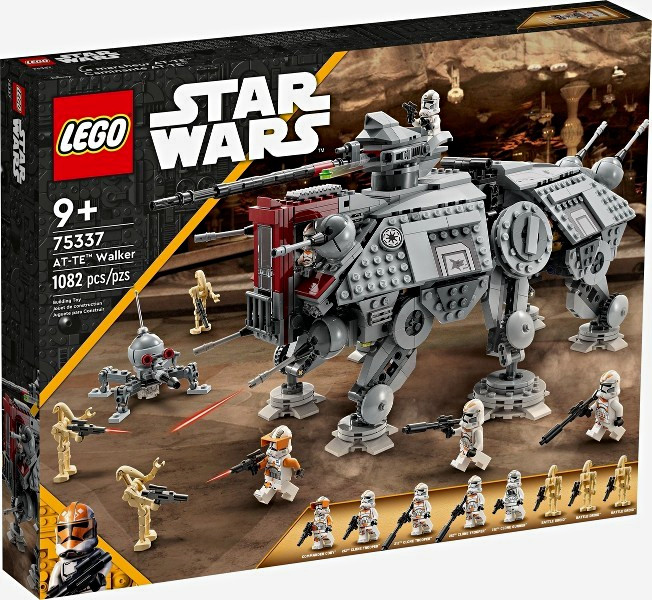 LEGO Star Wars 75337 AT-TE Walker The Clone Wars Set 1082 pcs