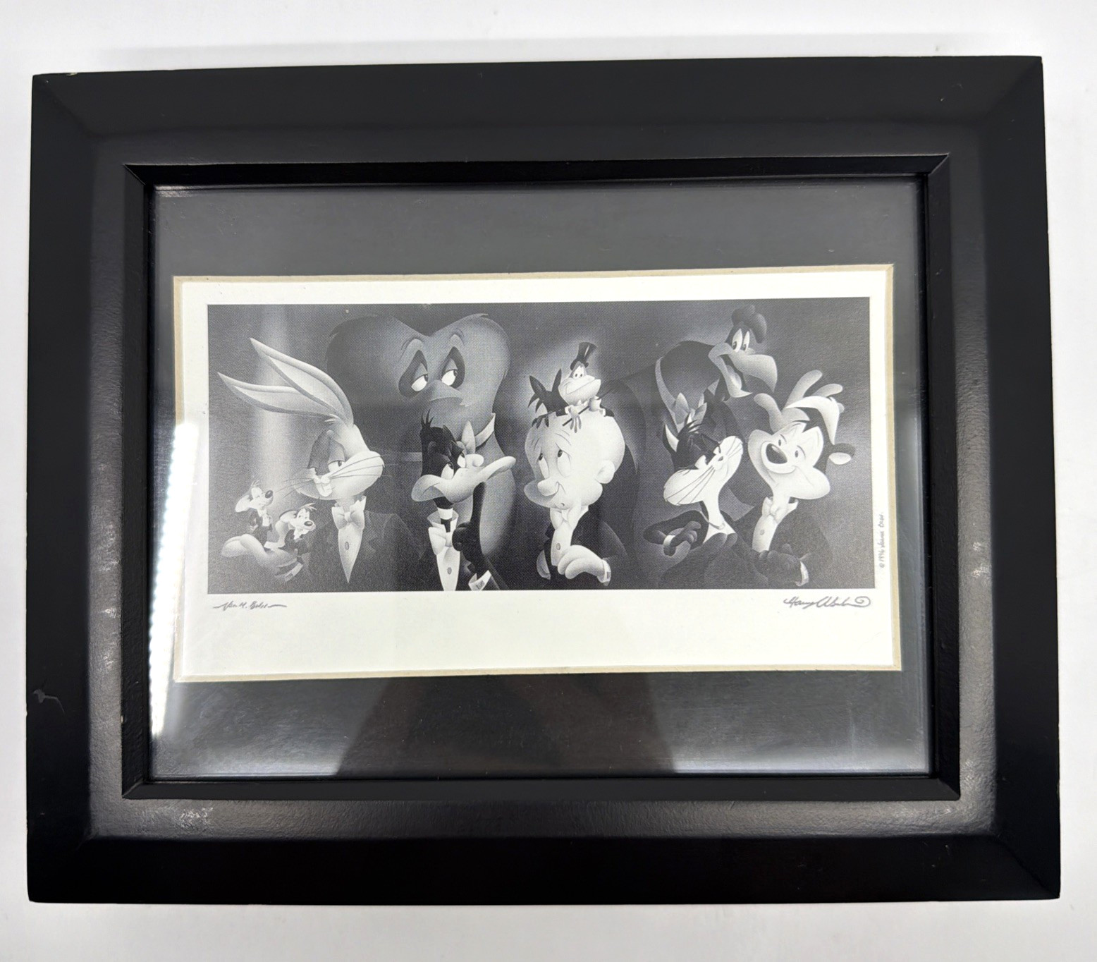 1997 Looney Tunes Litho Watch Set Group Sitting I #489/3000 Pepe Penelope Box