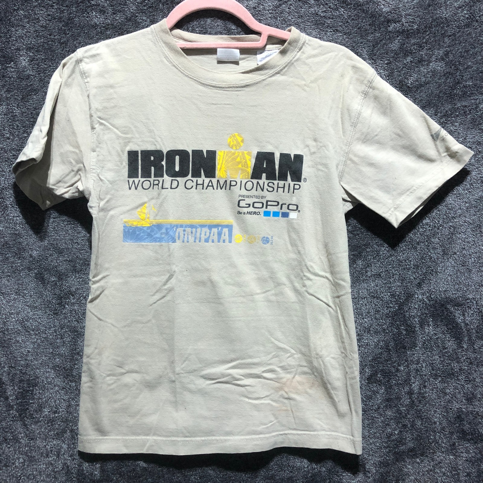 Time Out Ironman World Championship T-Shirt S GoPro Kona Crew