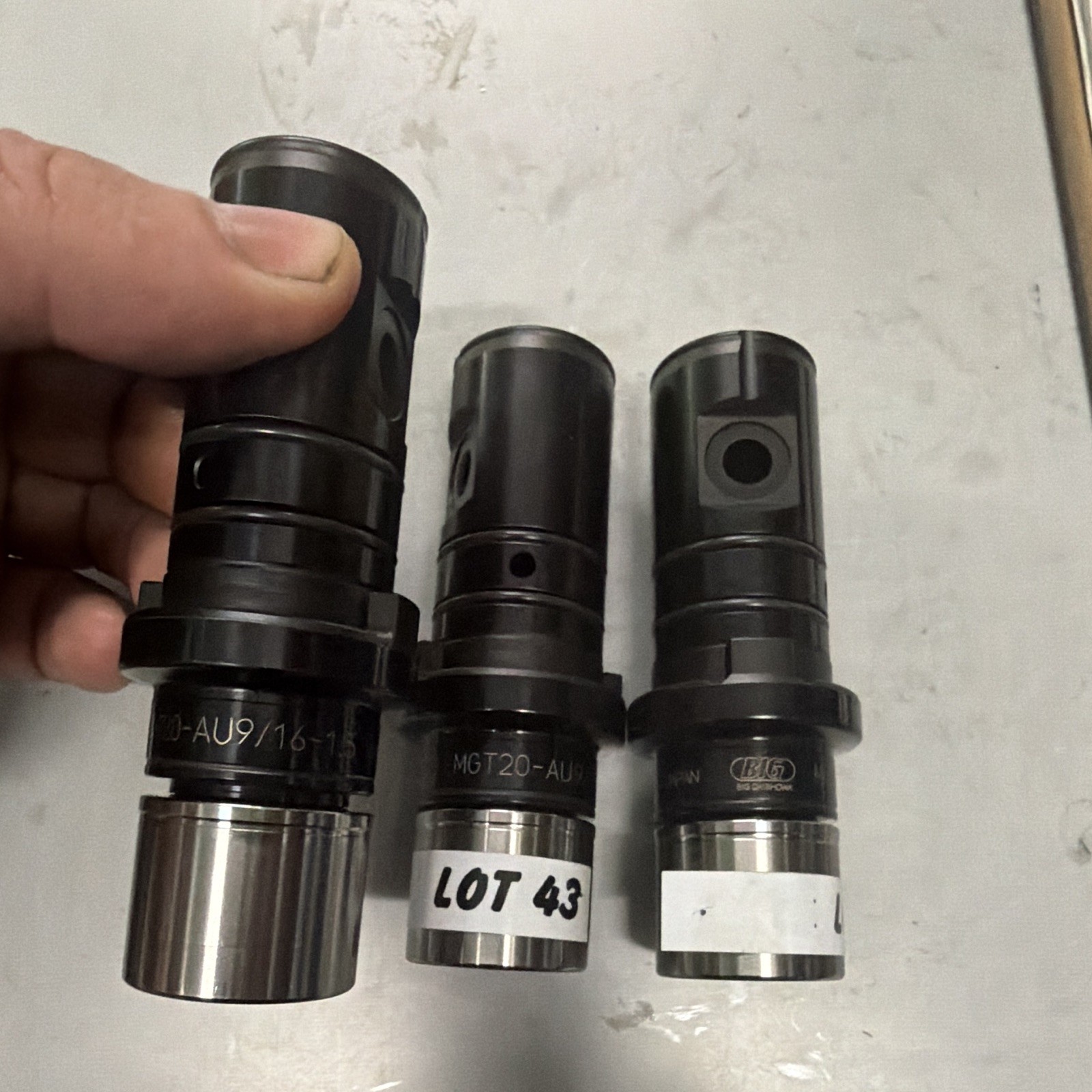 BIG Daishowa MGN20T TAP Holders For Sychro Tapping Holders 9/16 Shank 1.5 OAL BIG Daishowa MGN20T TAP Holders For Sychro Tapping Holders 9/16 Shank 1.5 OAL