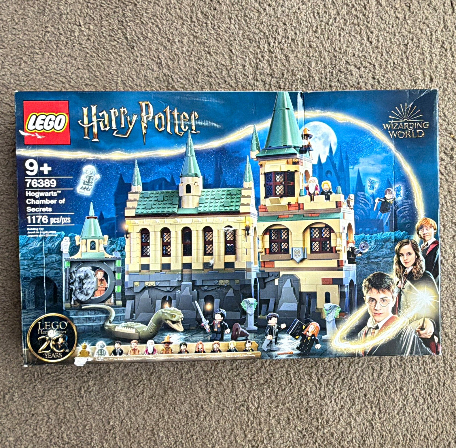 LEGO Harry Potter Hogwarts Chamber of Secrets 76389 Complete Set 1176pcs LEGO Harry Potter Hogwarts Chamber of Secrets 76389 Complete Set 1176pcs