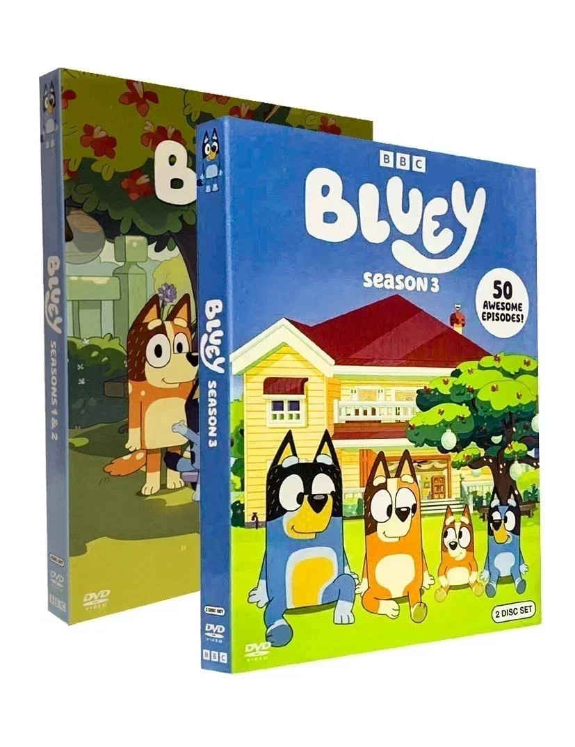 Bluey: The Complete Seasons 1-3 (DVD 6-Disc Box Set) New Bluey: The Complete Seasons 1-3 (DVD 6-Disc Box Set) New