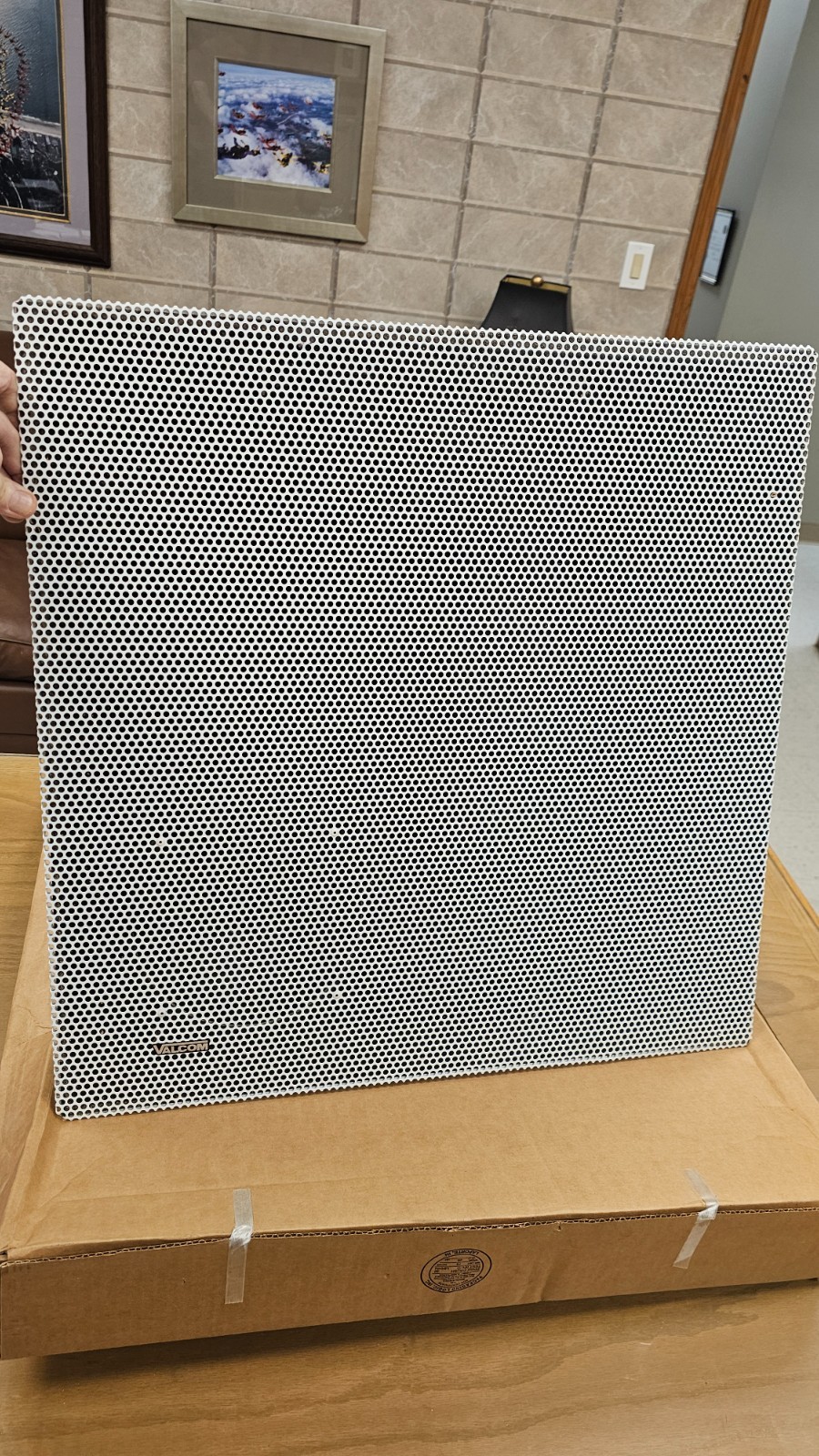 VALCOM VECTLA Lay-In 2′ x 2′ Ceiling Speaker VALCOM VECTLA Lay-In 2′ x 2′ Ceiling Speaker