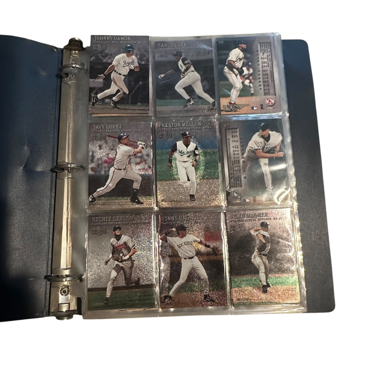 2000 Skybox Metal Universe baseball cards Lot Of 58 Different Cards