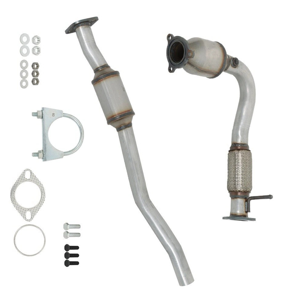 FITS: 2010-2014 GMC Terrain 2.4L  Front & Rear Catalytic Converter 1/E