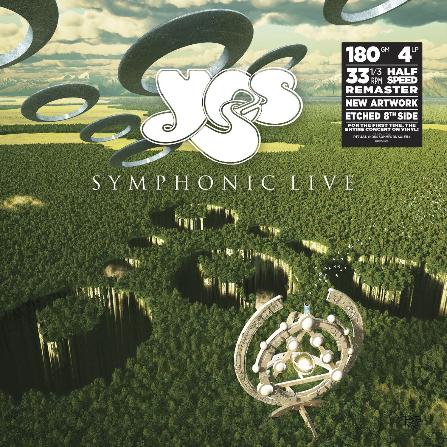 Yes Symphonic Live (Vinyl) 12\ Yes Symphonic Live (Vinyl) 12\