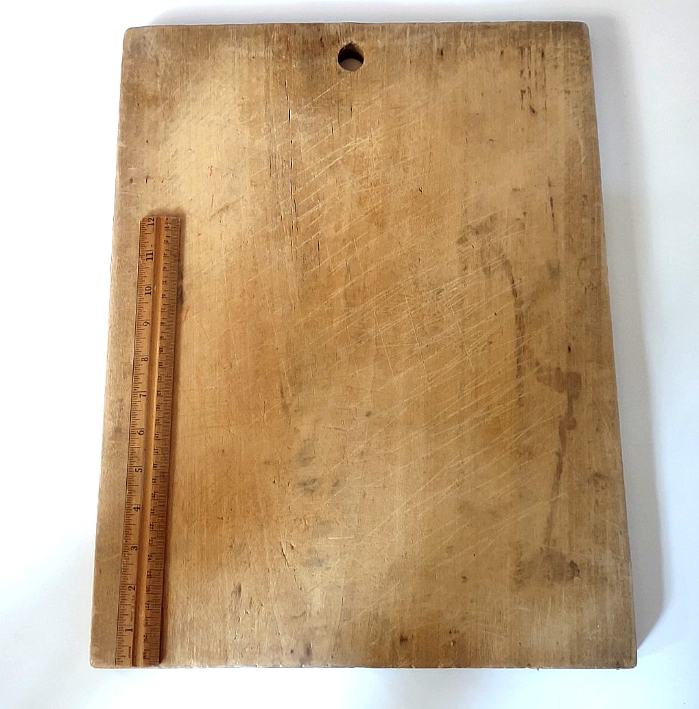 Vintage Primitive Rustic Farmhouse Wooden Cutting Chopping Board *14\