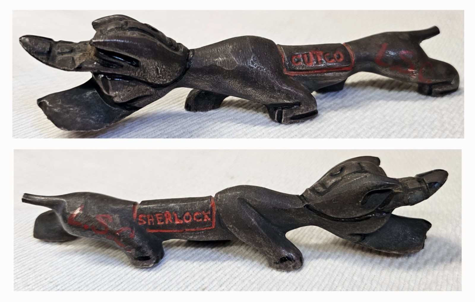 Vintage Cutco Sherlock the Hound Dog Cutlery Mascot 8\ Vintage Cutco Sherlock the Hound Dog Cutlery Mascot 8\