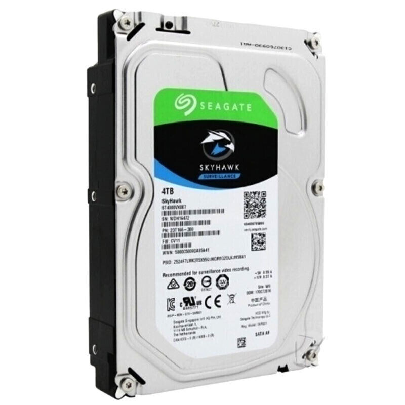 Seagate Skyhawk ST4000VX007 4TB 5900RPM 64MB SATA 6Gb/s 3.5 inch HDD Hard Disk Seagate Skyhawk ST4000VX007 4TB 5900RPM 64MB SATA 6Gb/s 3.5 inch HDD Hard Disk