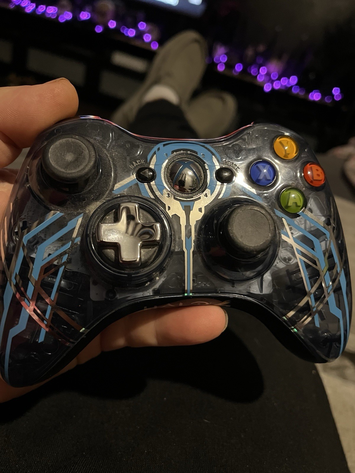 Official Microsoft Xbox 360 Limited Edition Halo 4 Forerunner Controller