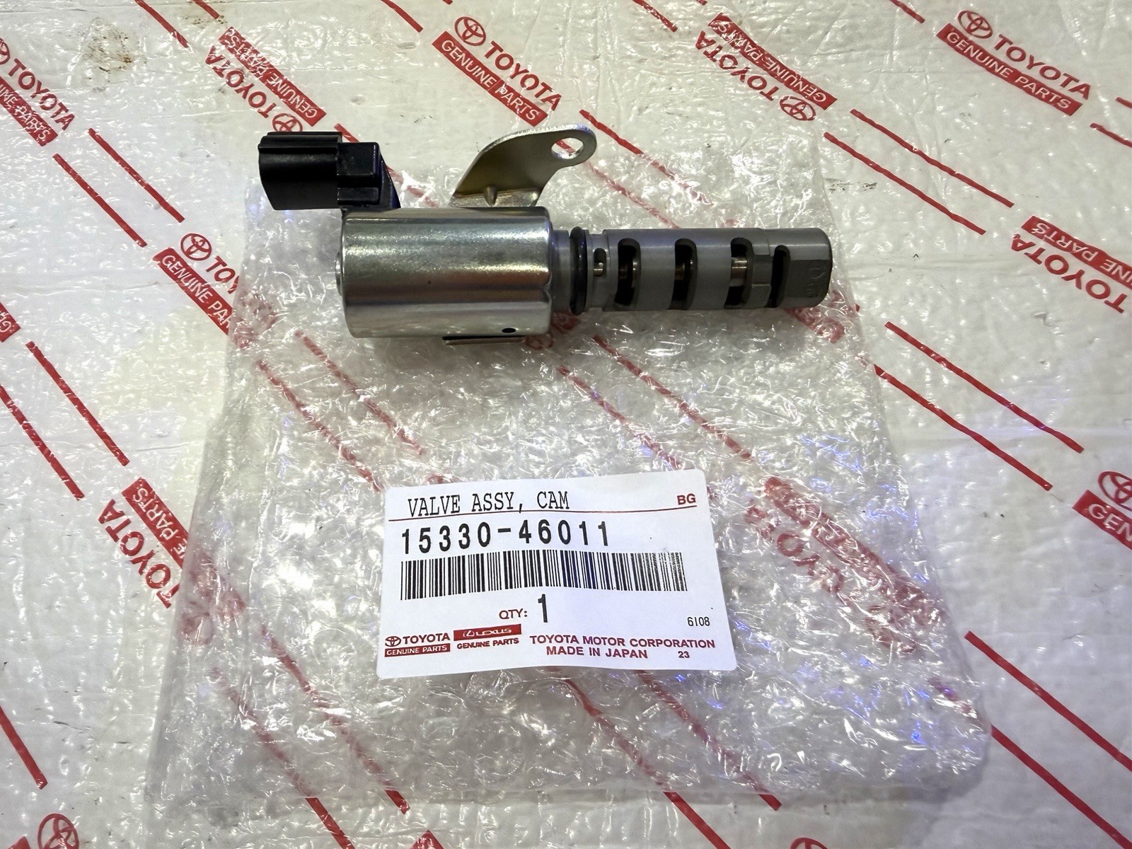 *NEW Genuine OEM Lexus 15330-46011 Valve Assembly CAM TIMING Solenoid 1998-2005