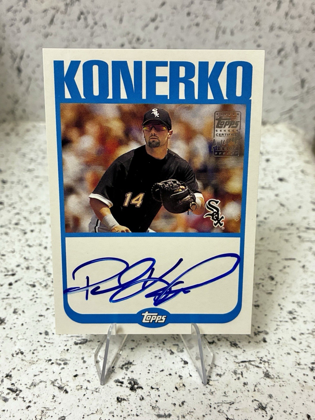 2004 Topps - Autographs Paul Konerko #TA-PK Chicago White Sox