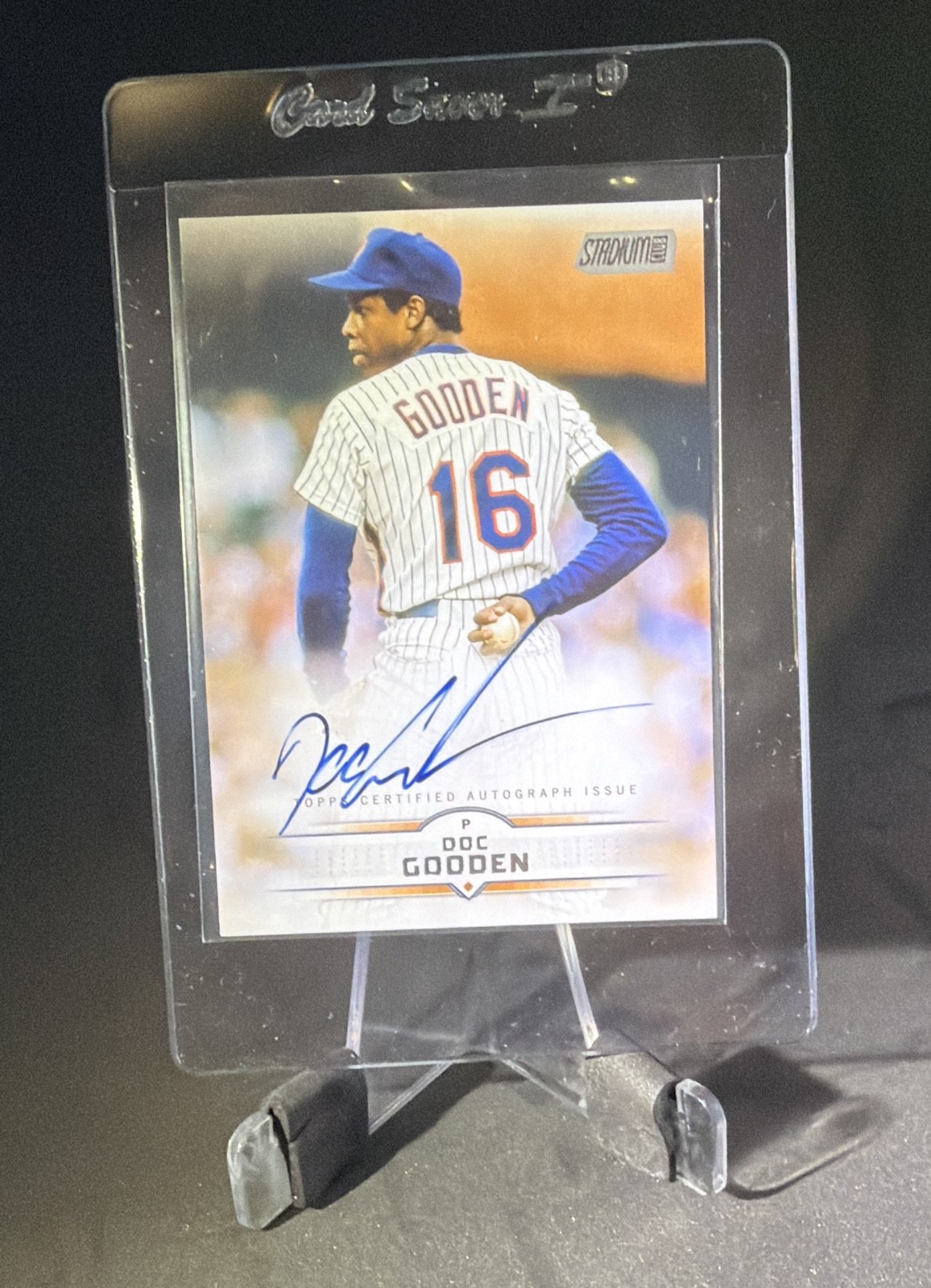 2025 Topps Stadium Club - Autographs Dwight Gooden #SCBA-DG (AU)