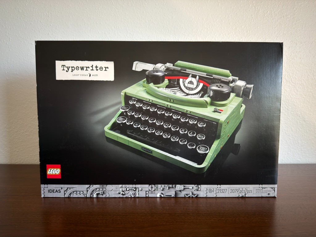 LEGO Ideas 21327 Typewriter NEW SEALED Retired 2079 Pcs Working Keys Display 18+