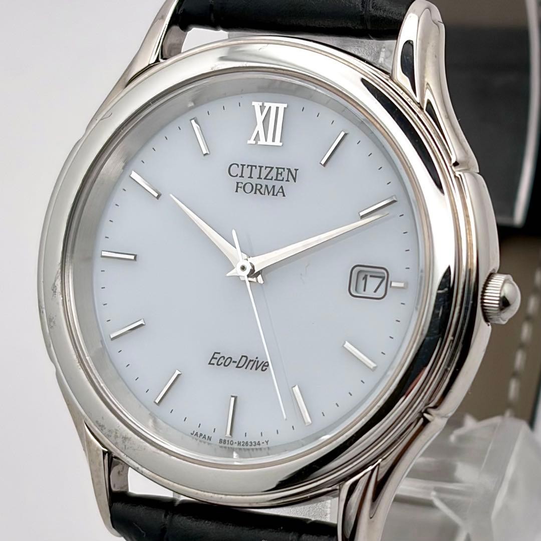 Citizen Forma B810-H15734 Eco-Drive Solar Silver Dial Men\'s Watch