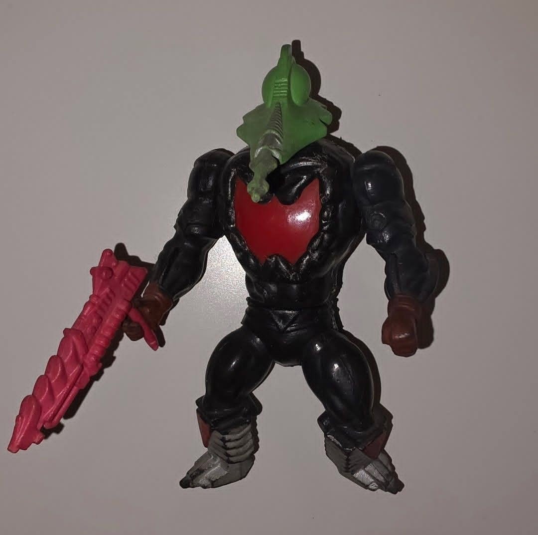 Vintage MOTU Yugo Bootleg K/O MOSQUITOR Green Head He-Man Yugoslavia Figure Rare Vintage MOTU Yugo Bootleg K/O MOSQUITOR Green Head He-Man Yugoslavia Figure Rare