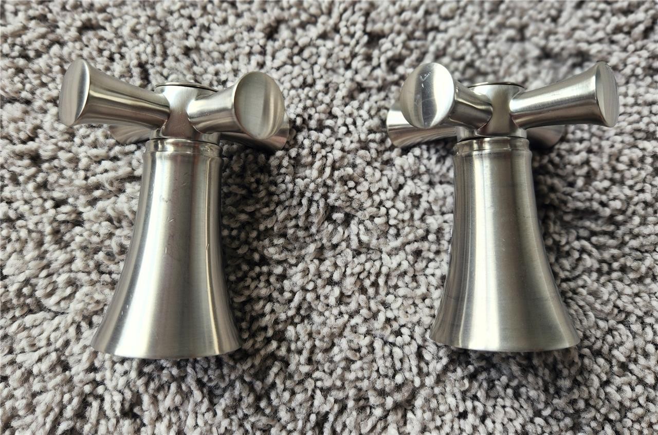 Brizo HX505-BN Baliza Cross Handle Kit in Brushed Nickel - READ