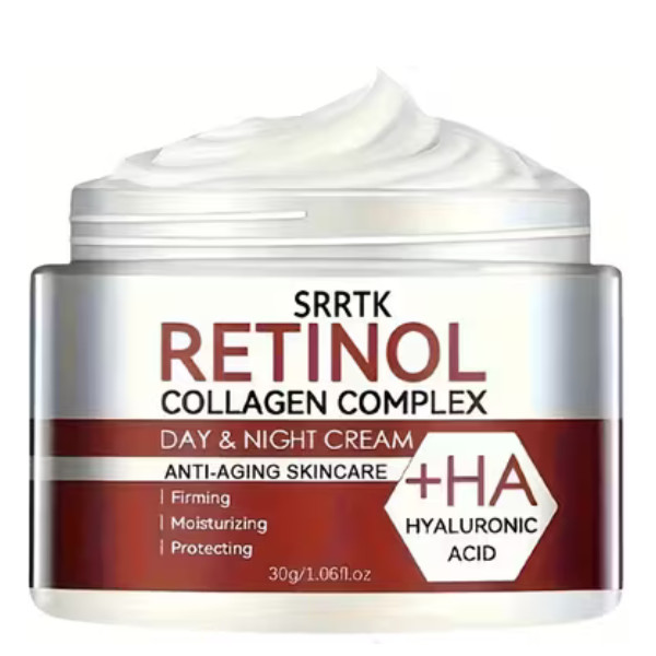 Retinol Collagen Anti-Aging Face Cream + Hyaluronic Acid Day & Night 30g (Small)