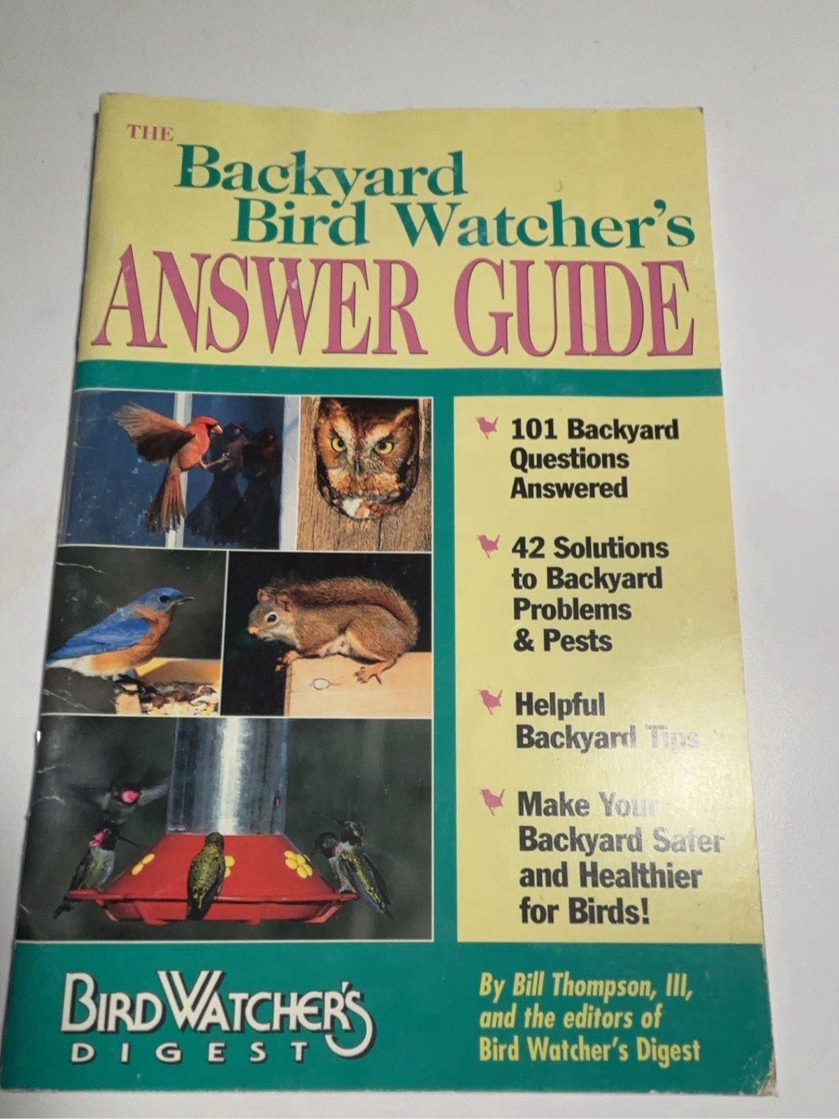 Bird Watcher\'s Digest The Backyard Answer Guide Bird Watcher\'s Digest The Backyard Answer Guide