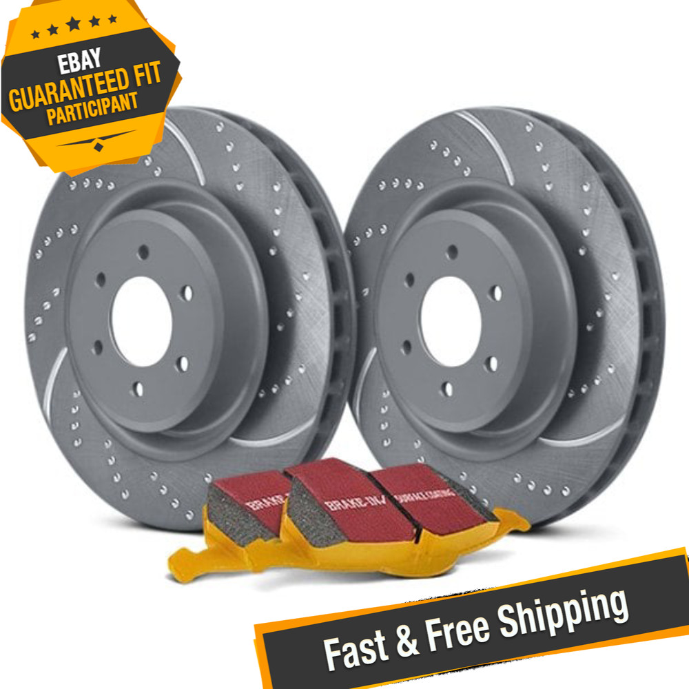 EBC S5KF1572 Stage 5 Super Street Dimpled & Slotted Front Brake Kit