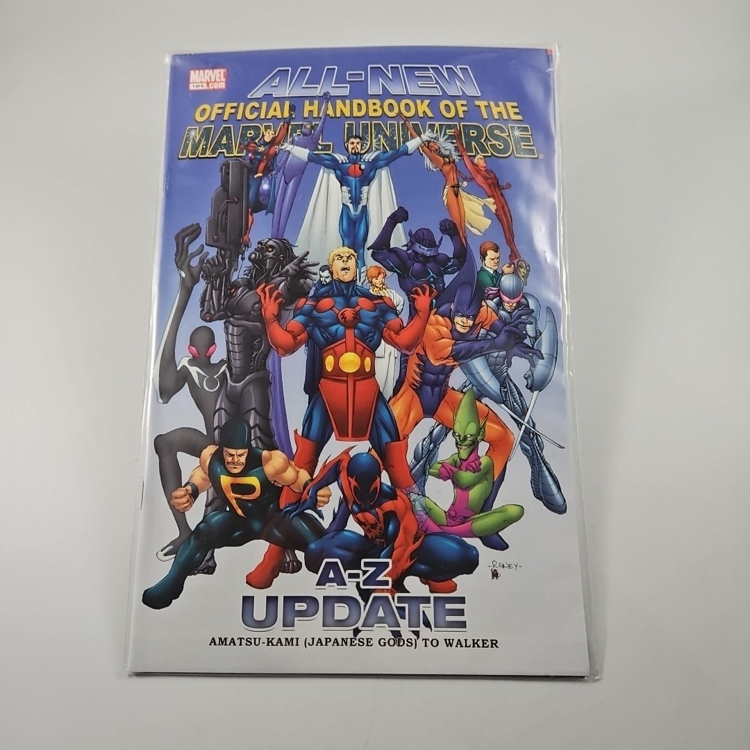 ALL-NEW OFFICIAL HANDBOOK OF THE MARVEL UNIVERSE #1 (Marvel, 2007)