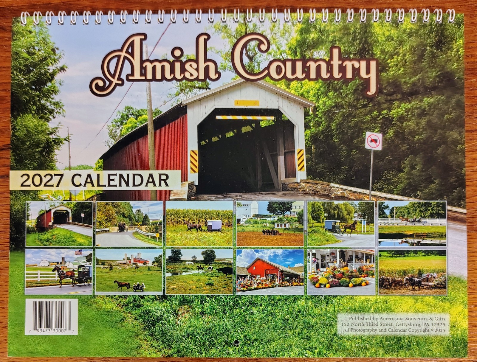 2027 AMISH Country Calendar USA Lancaster Intercourse Bird-In-Hand 2027 AMISH Country Calendar USA Lancaster Intercourse Bird-In-Hand
