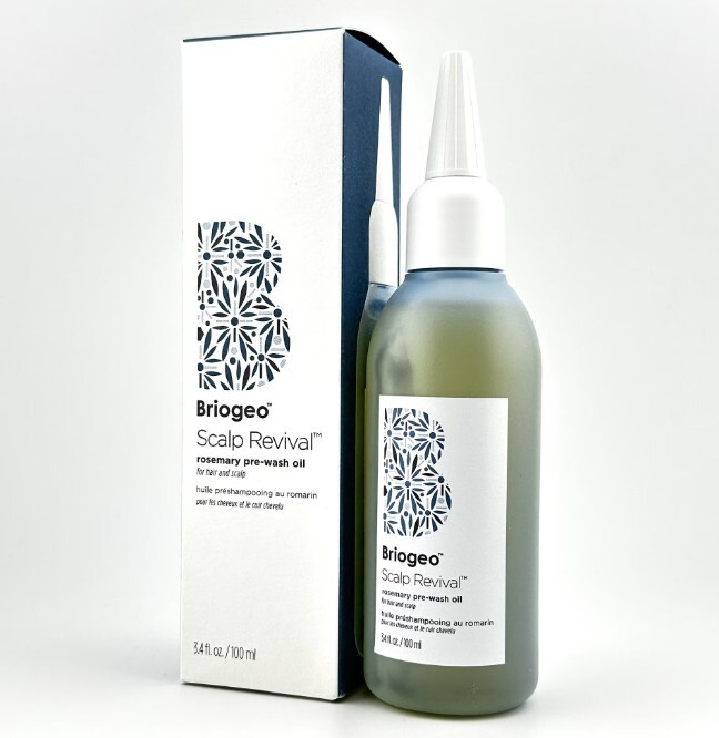 2X BRIOGEO SCALP REVIVAL ROSEMARY PRE-WASH OIL 3.4FL OZ EACH 2X BRIOGEO SCALP REVIVAL ROSEMARY PRE-WASH OIL 3.4FL OZ EACH