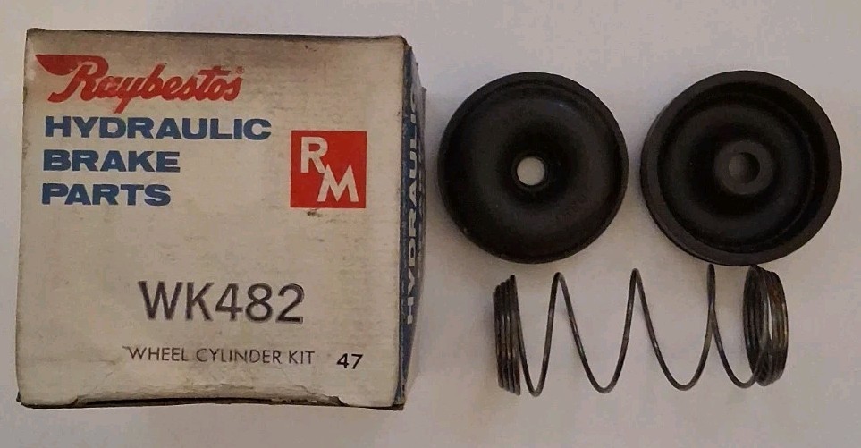 NOS 50-70s Raybestos Brake Wheel Cylinder Kit WK482 Chrysler & Dodge 1950-1970s