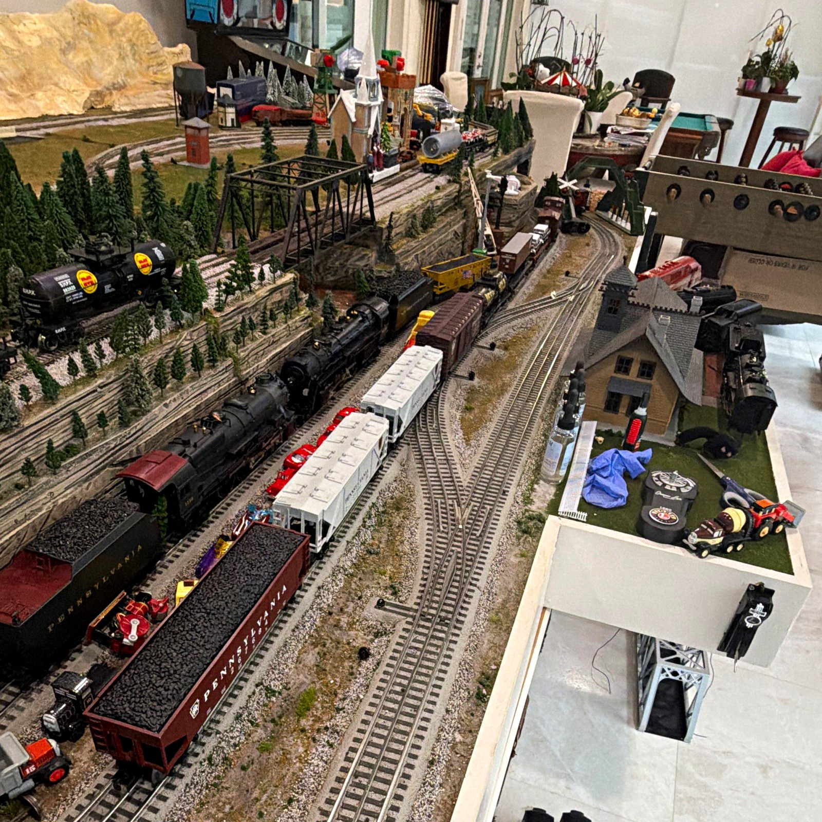 MTH O Gauge Pennsylvania Railroad Freight Cars Lot MTH O Gauge Pennsylvania Railroad Freight Cars Lot
