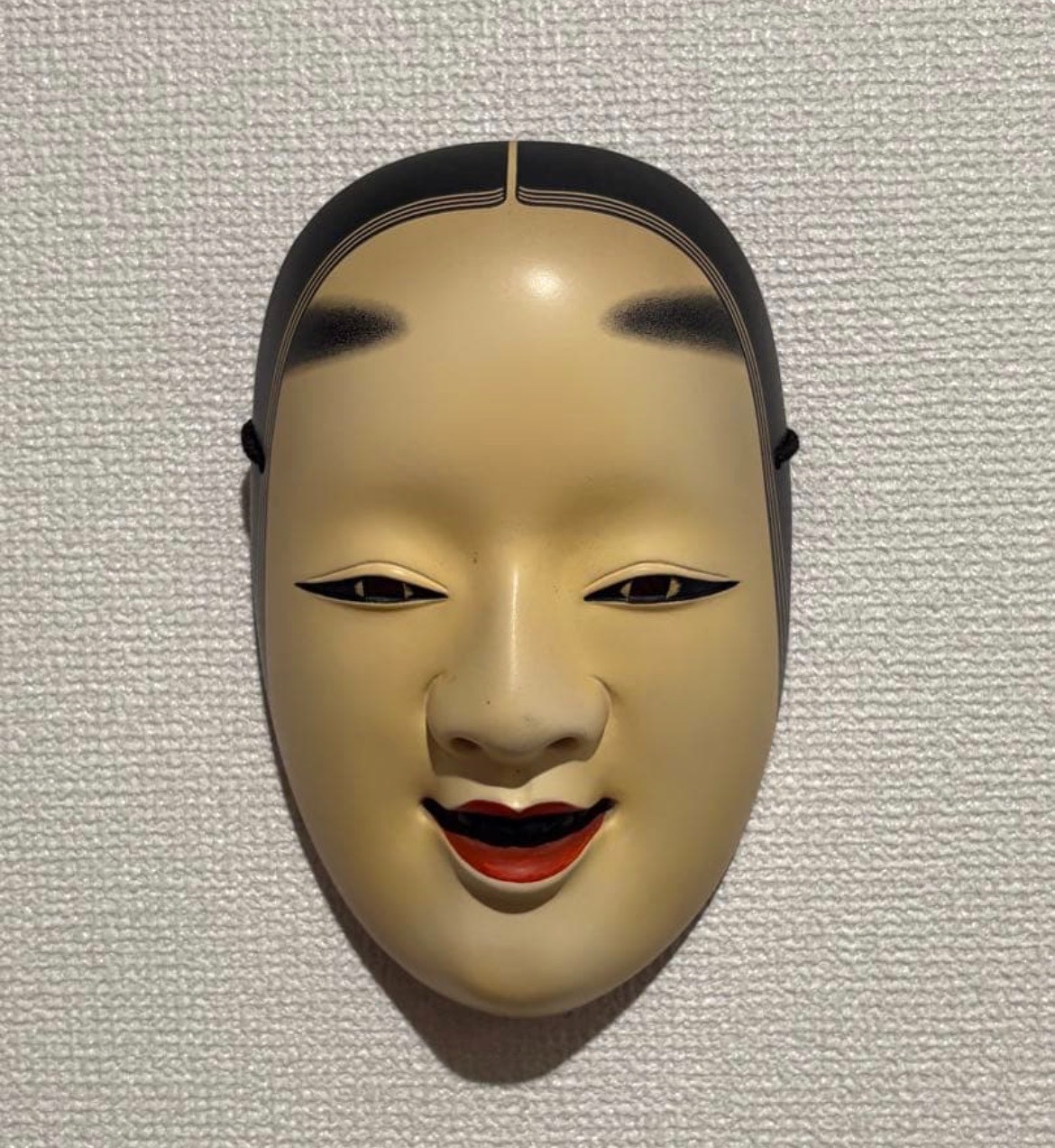 Noh mask by Living National Treasure Ujiharu Nagasawa Noh mask by Living National Treasure Ujiharu Nagasawa