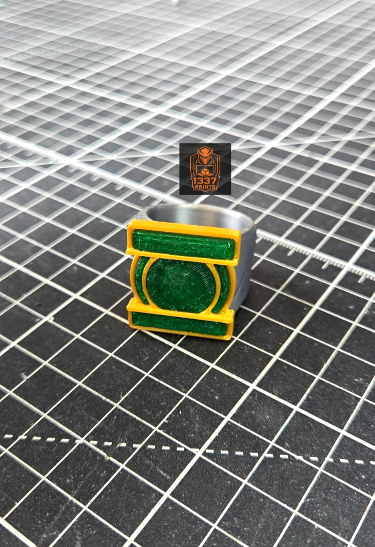 Lanterns Show Ring Green Lantern Ring Replica Prop Cosplay SIZES 8 - 16
