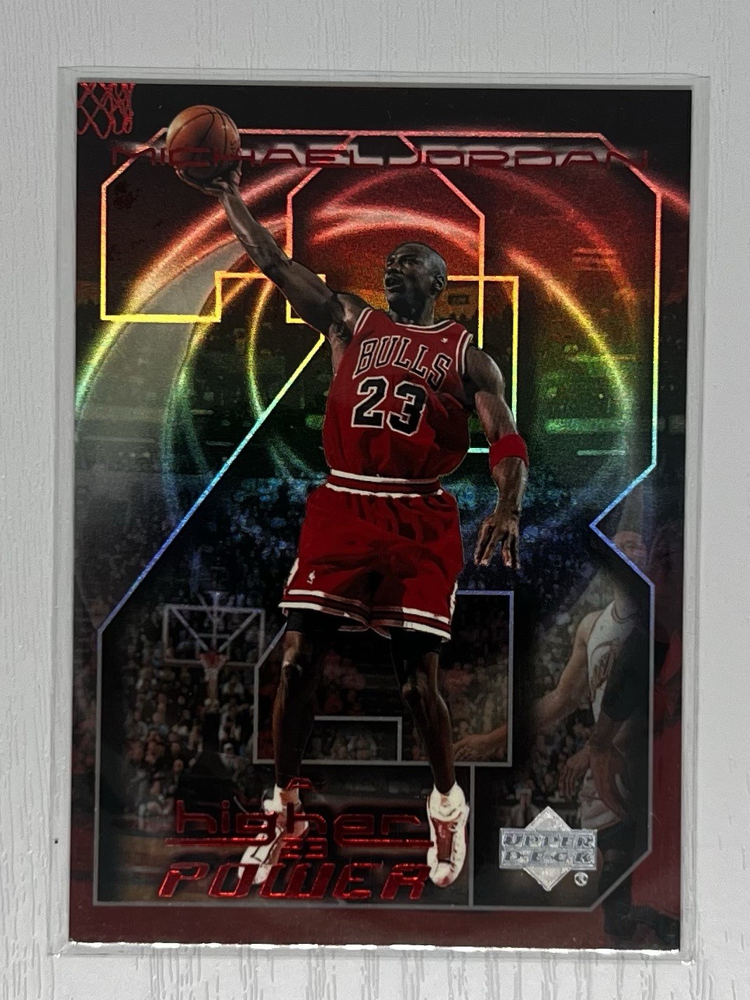 1999-00 Upper Deck - Michael Jordan Higher Power Michael Jordan #MJ8 RARE 1999-00 Upper Deck - Michael Jordan Higher Power Michael Jordan #MJ8 RARE