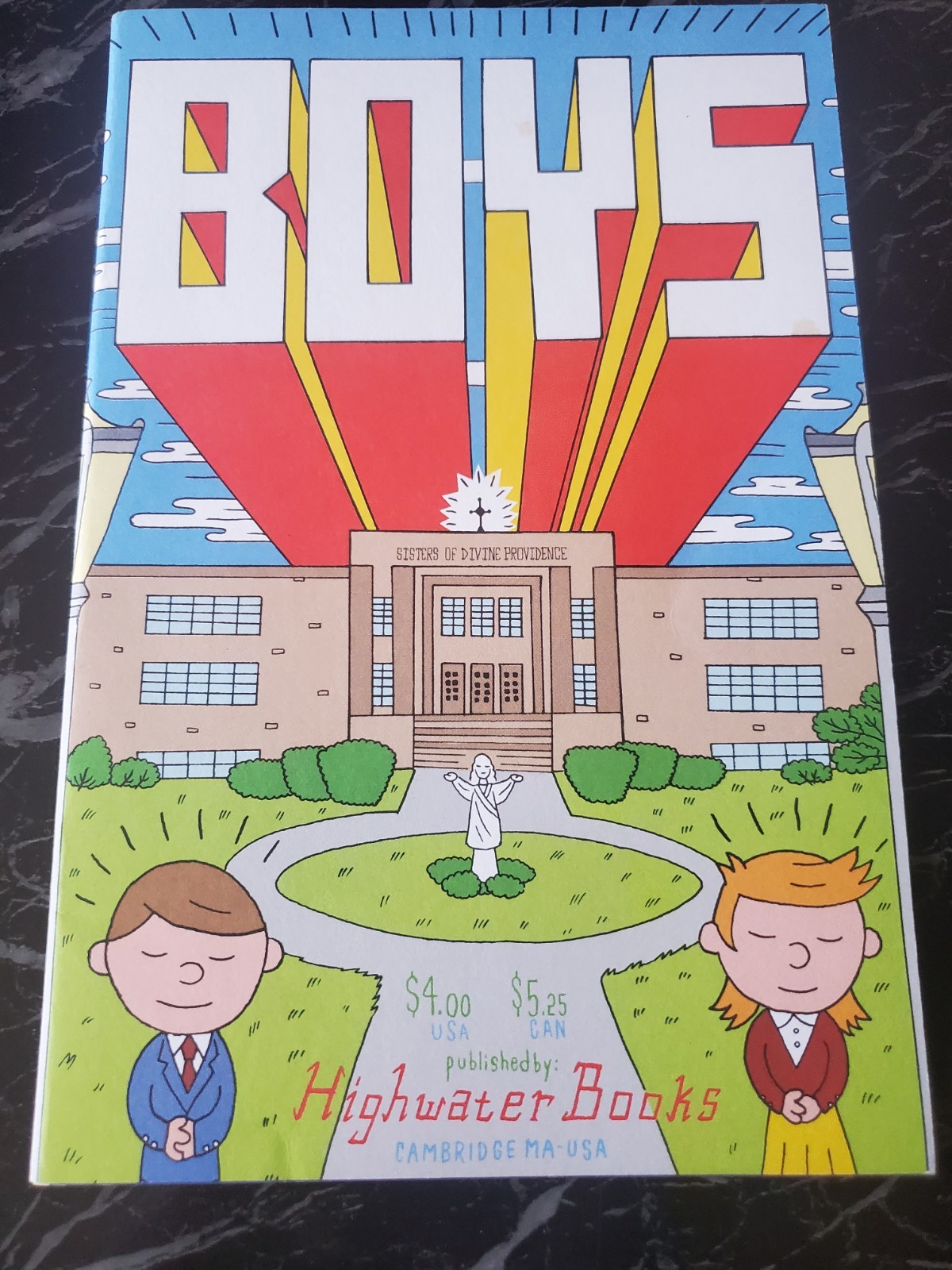 Boys • Ron Rege Jr. • Highwater Books • Indie Comic Rare Mini Alt Zine