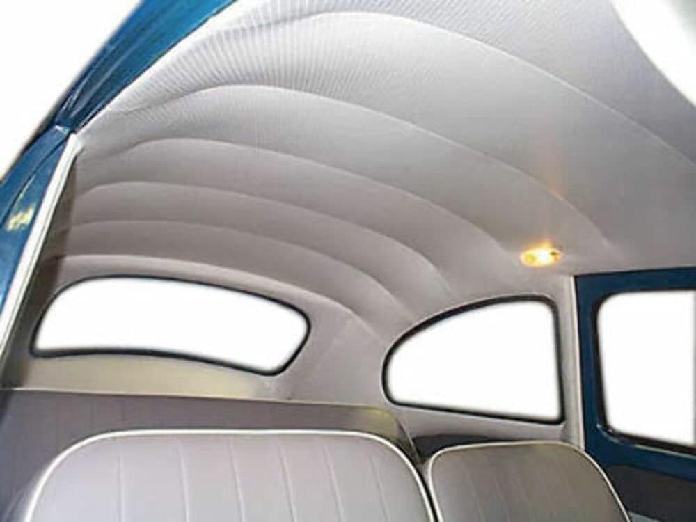 Empi Ivory White Headliner for 1968-1977 VW Beetle Hard Top - 4392 Empi Ivory White Headliner for 1968-1977 VW Beetle Hard Top - 4392