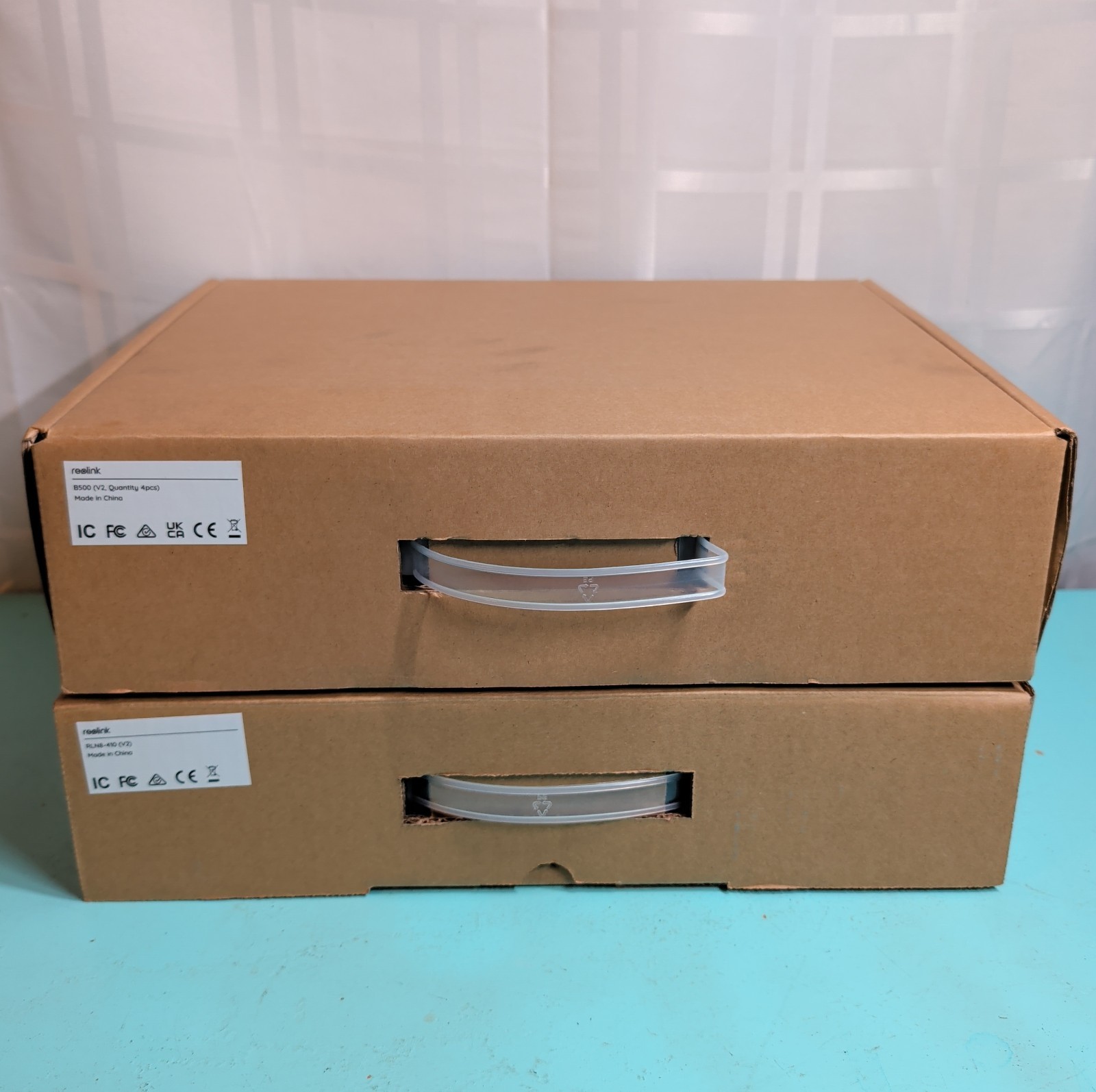 Reolink RLK8-410B4 RLN8-410 PoE NVR Security System w/ 4 B500 5MP Cameras 