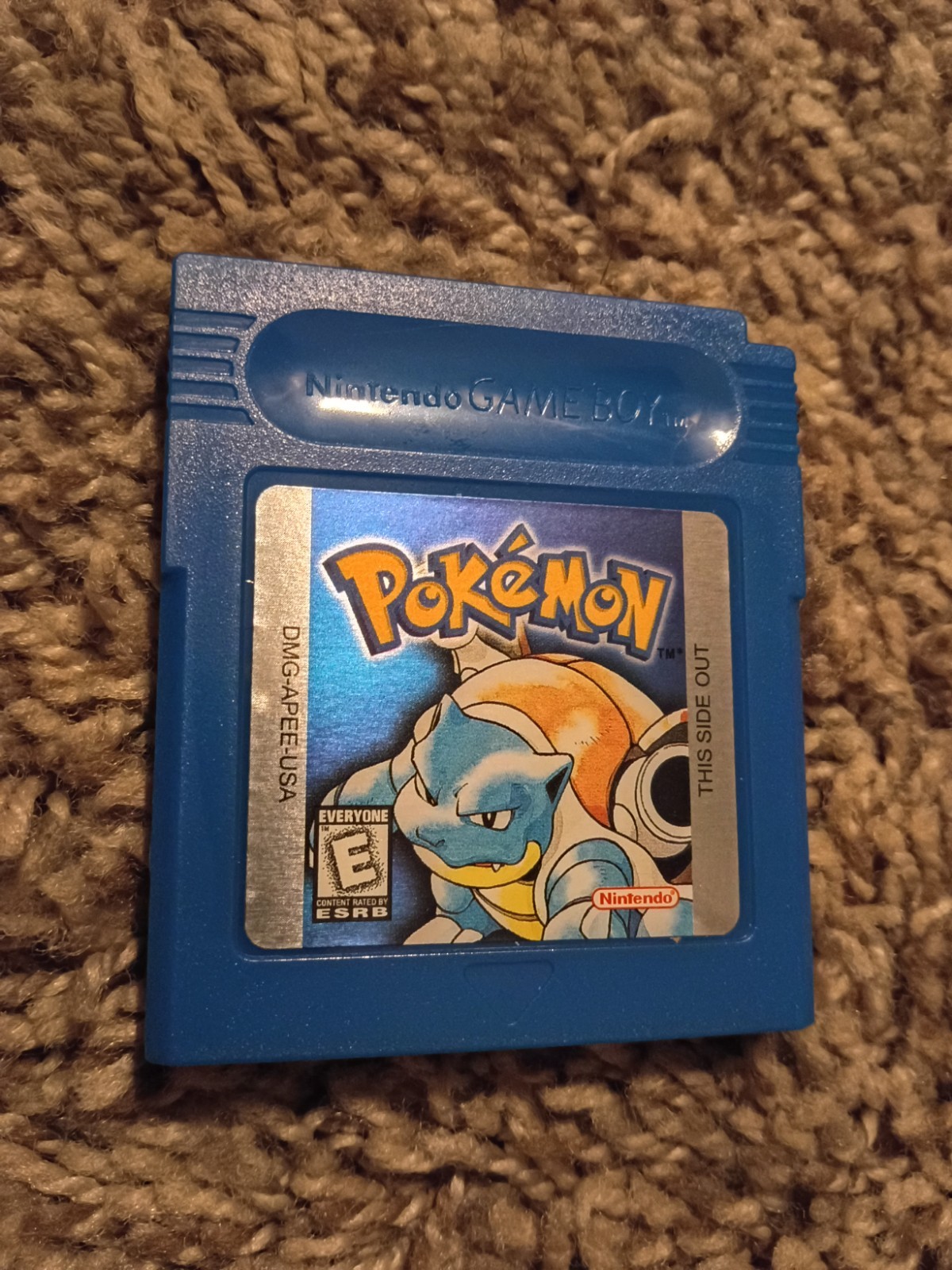 Pokemon Blue Version Nintendo Game Boy Color Tested Saves Same Day Shipping Pokemon Blue Version Nintendo Game Boy Color Tested Saves Same Day Shipping