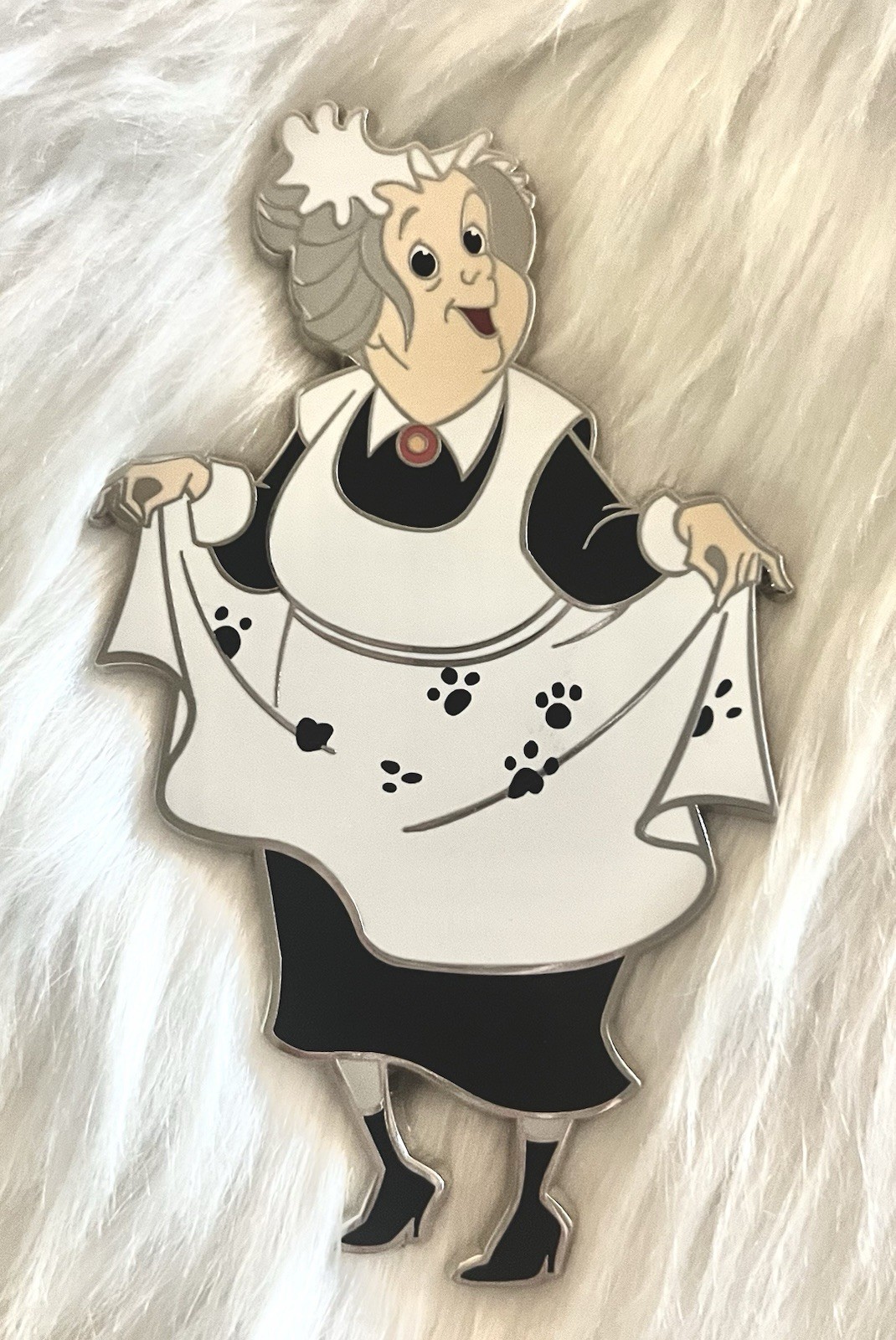 Disney Disneyland Paris 5” Jumbo Nanny 101 Dalmatians Pin LE400