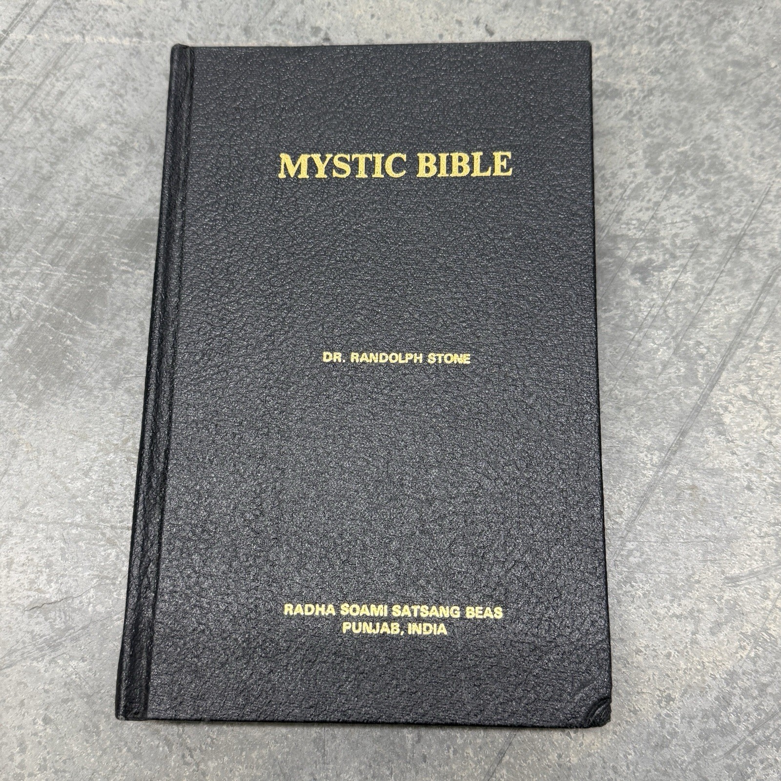 Mystic Bible – Dr. Randolph Stone – 7th Edition 1982 - Rare - Collectible - HTF