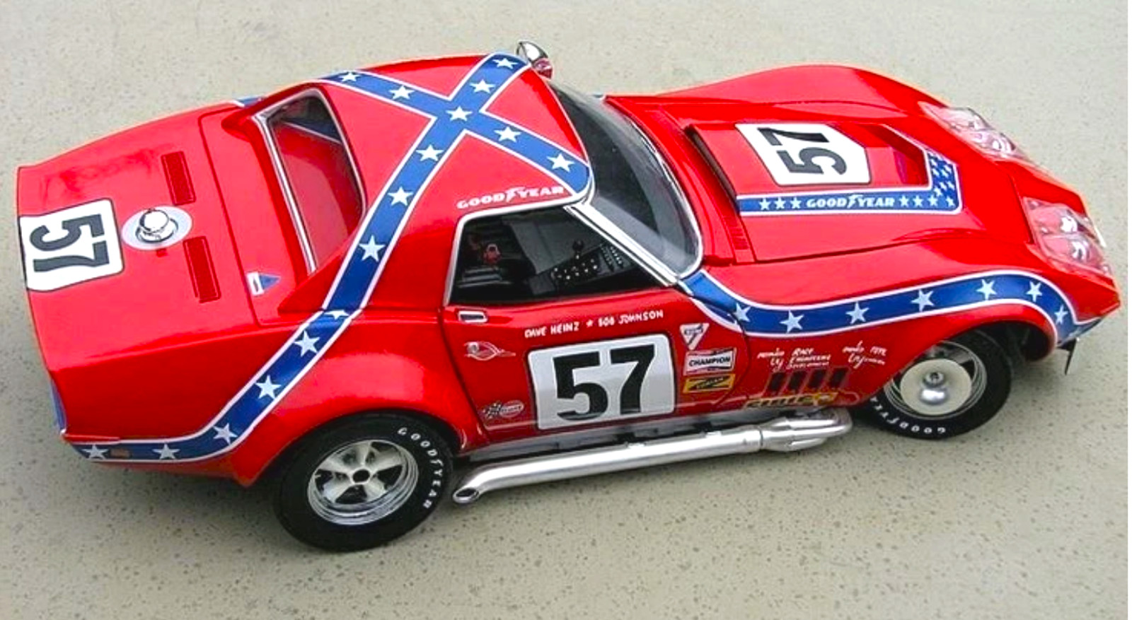 Corvette 1963Chevrolet55Chevy57Race1967Custom1:18SCALE MODEL1969 1970 1971 1972