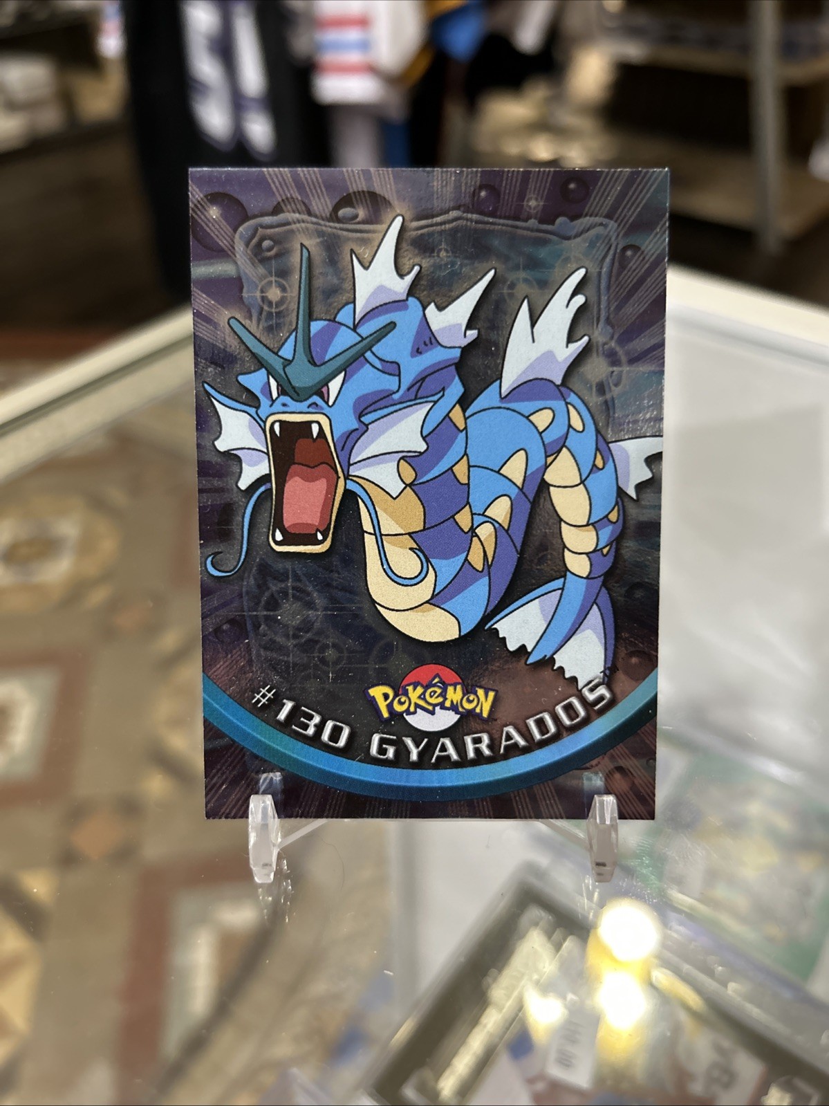 2000 Topps Pokémon Series 3 TV Animation #130 Gyarados Foil LP/NM