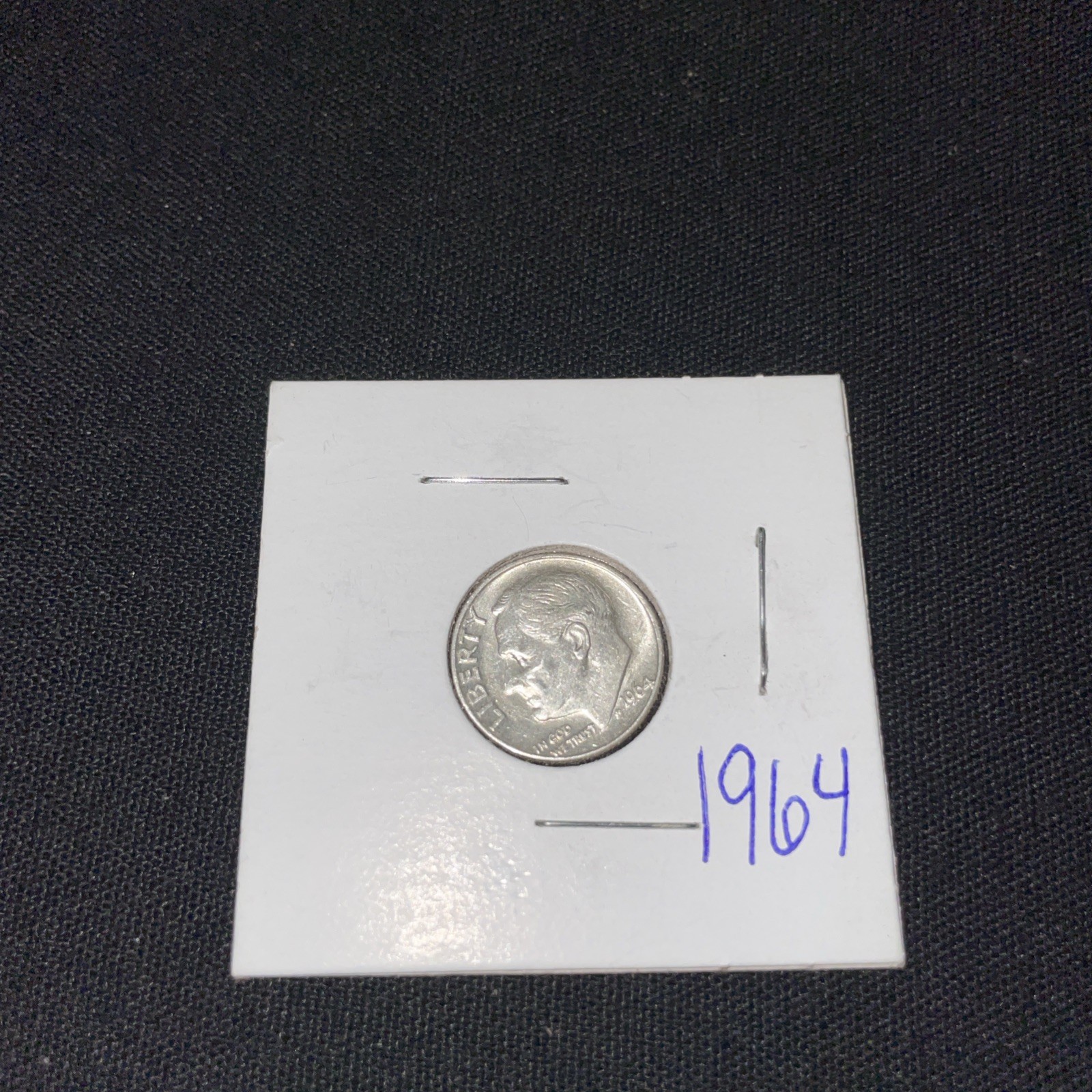1964 P Roosevelt Dime UNC 90% Silver 1964 P Roosevelt Dime UNC 90% Silver
