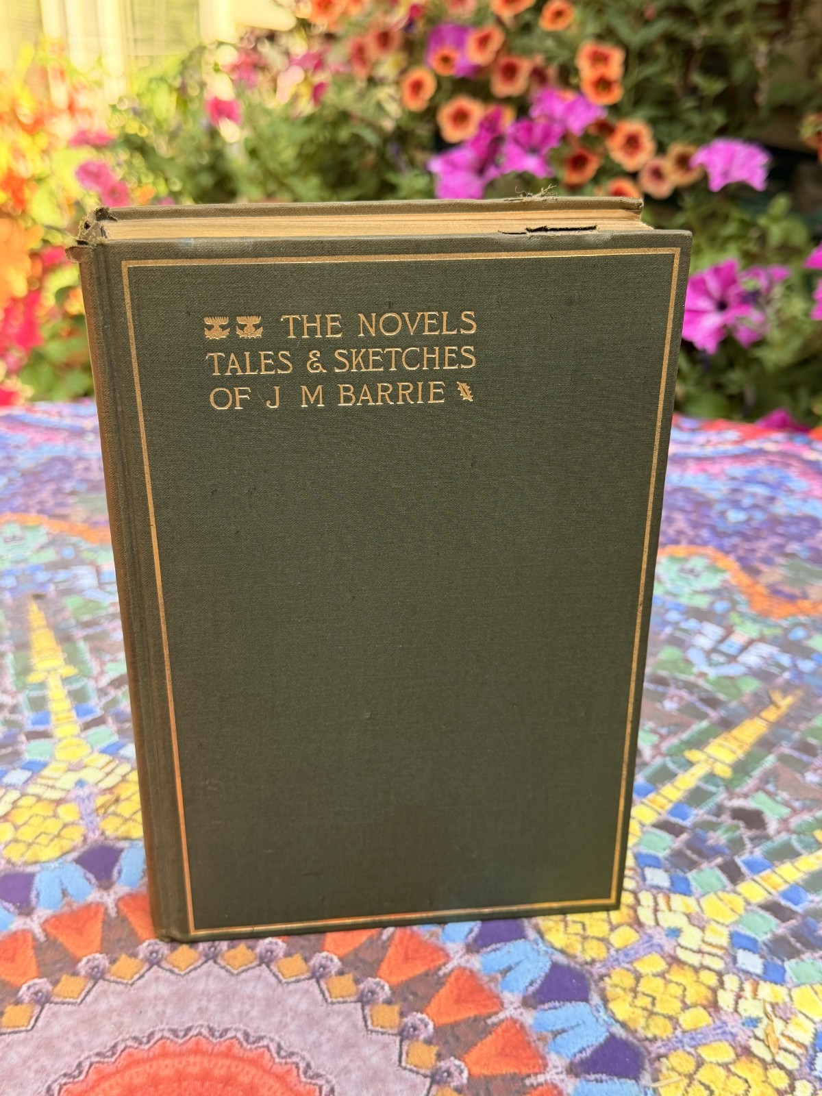 1911 Peter and Wendy J.M. Barrie Scribners Authors Ed Vol VII Reading Copy