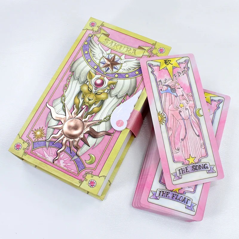 Anime Card Captor Sakura The Clow Card 1:1 Collection Full Set Magic Cards 56pcs Anime Card Captor Sakura The Clow Card 1:1 Collection Full Set Magic Cards 56pcs